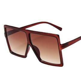 2021欧美复古大框方框金属铰链眼镜太阳眼镜跨境销售街拍潮流墨镜
